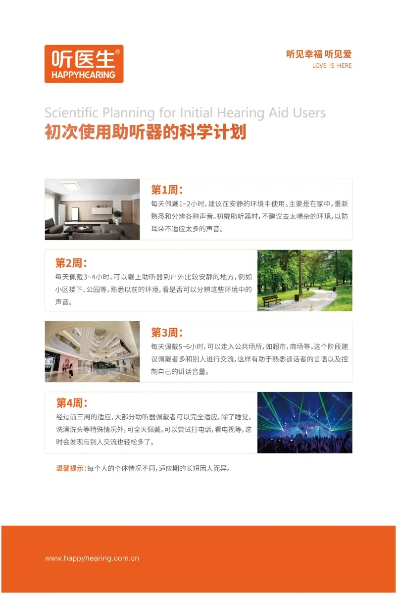 新手必读 | 助听器初次佩戴指南：循序渐进，轻松度过适应期